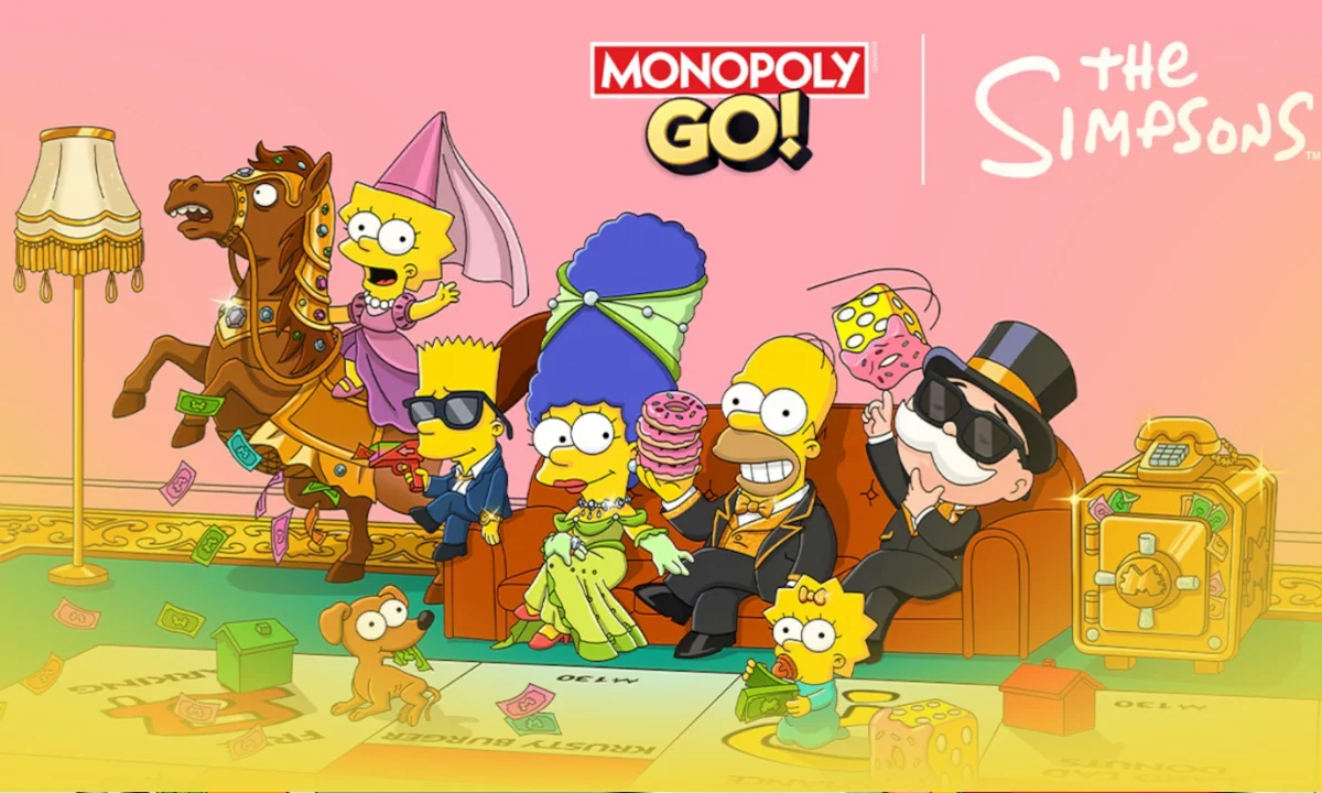 Monopoly GO! da la bienvenida a Los Simpson con un evento que transforma Springfield en un enorme tablero interactivo