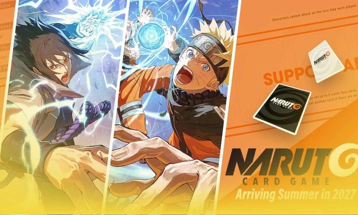 NARUTO CARD GAME revela sus primeras cartas, reglas oficiales y el camino hacia su lanzamiento mundial